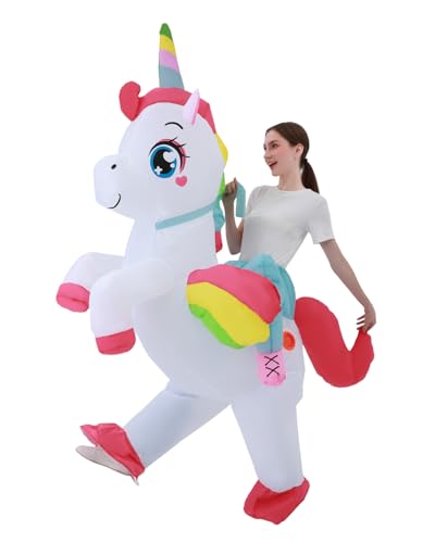 Costume de licorne pour adulte, gonflable pour adulte, costu