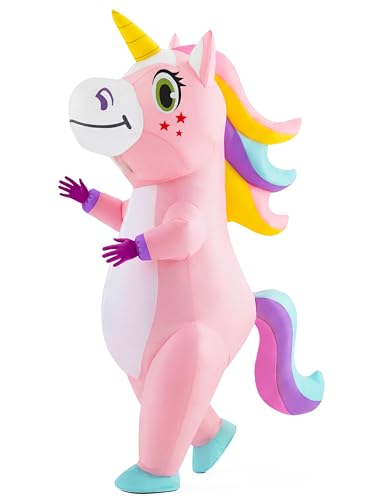 Spooktacular Creations Costume gonflable à licorne complète 