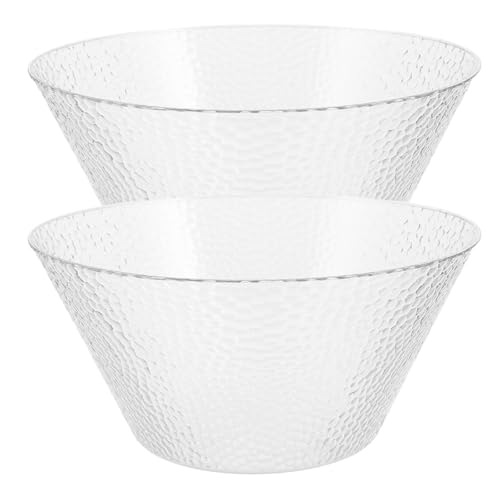 INOOMP Lot de 2 grands bols à punch pour réceptions | Grands