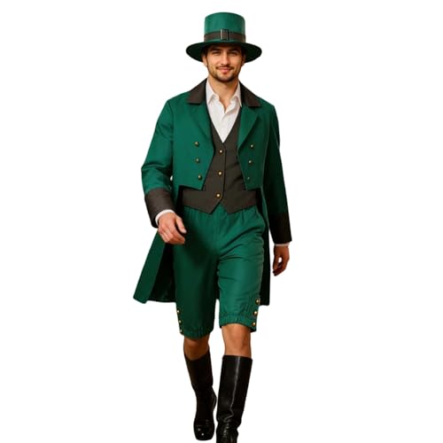 Générique Costume Complet Leprechaun Irlandais pour Saint-Pa