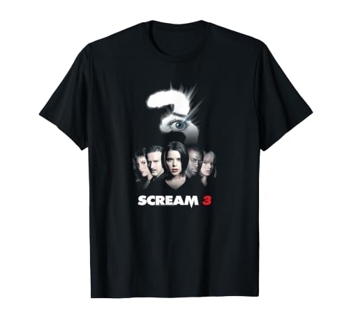 Scream 3 Classic Movie Poster Vintage Y2K Horror T-Shirt