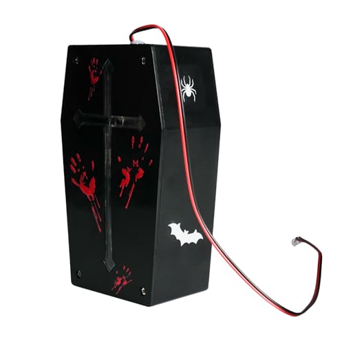 Cercueil Halloween LED Sonore Unique