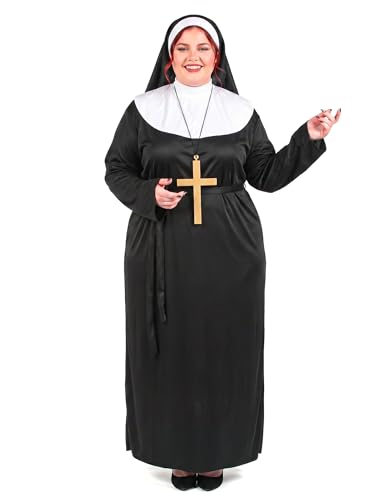 DEGUISE TOI - Déguisement grande taille bonne soeur femme - 