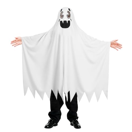 DiULi Déguisement Fantôme Halloween Enfant, Générique Costum