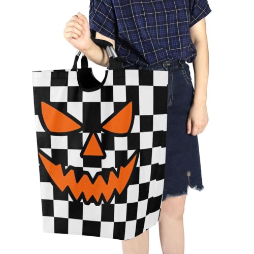 Organisateurs et panier de rangement pour Halloween avec mot