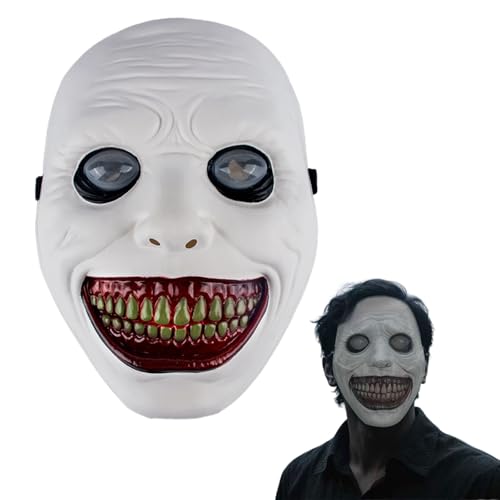AYNKH Masque dHalloween Effrayant Avec Visage Maléfique et S