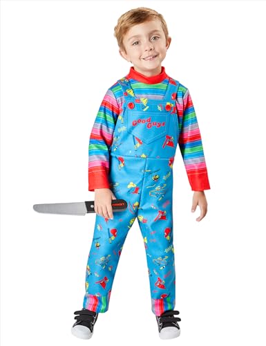 Rubies Costume officiel Chucky pour enfant Taille 3-4 ans Ha