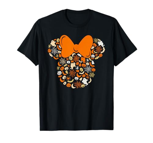 Disney Minnie Mouse Halloween Ghosts Pumpkins Spiders T-Shir