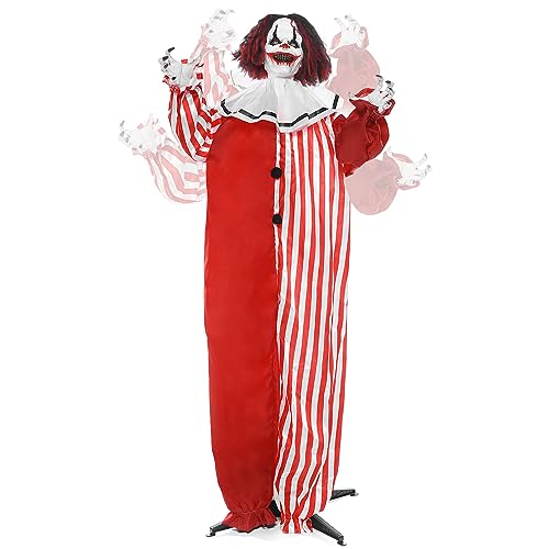 Décoration de Clown effrayante pour Halloween 1727 cm avec Y