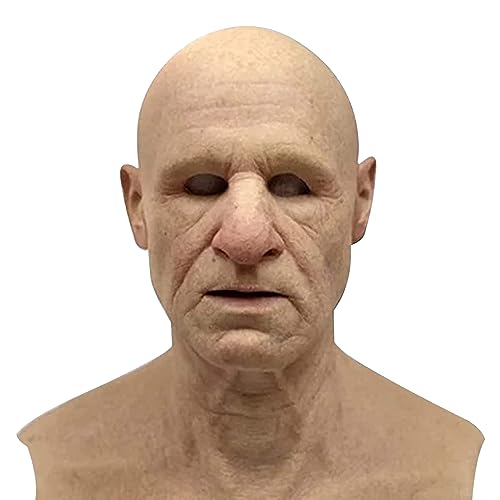 Masque Vieil Homme Réaliste Latex