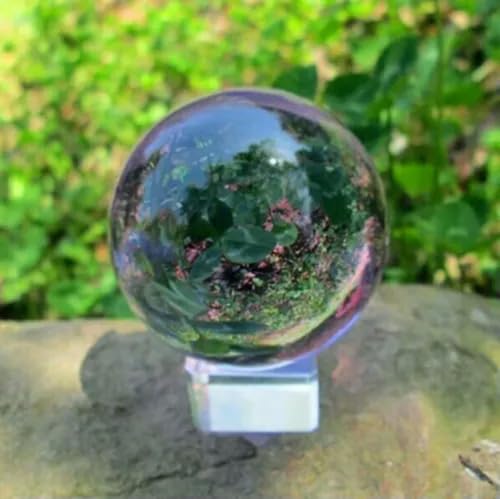 Boule de Cristal Magique Transparente en Quartz Naturel Rare