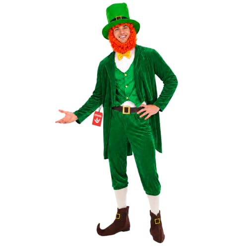 Fun Shack Morph Costume Saint Patrick Homme, Leprechaun Cost