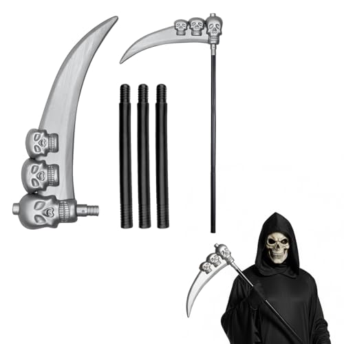 Faucheuse en plastique 103 cm Faucheuse Halloween Faucheuse 