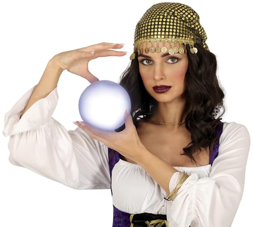 FIESTAS GUIRCA | Boule de Lumière Voyante avec LEDs (12 cm) 