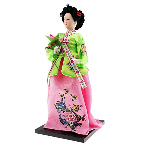 Qianly Poupée Folklorique Coréenne, Artisanat de Beauté, Déc