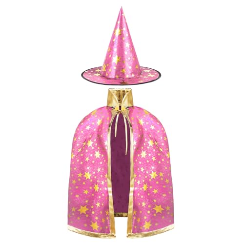 AYBUY Costume de Sorcière Dhalloween pour Enfants, Cape du M