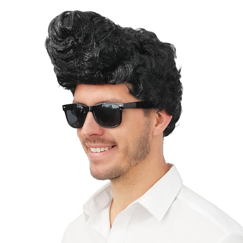 PTIT CLOWN -13130 - Perruque Banane - Look RocknRoll Assuré,