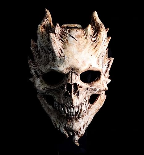 XehCaol Masque tête de mort, masque de crâne fantôme pour Ha