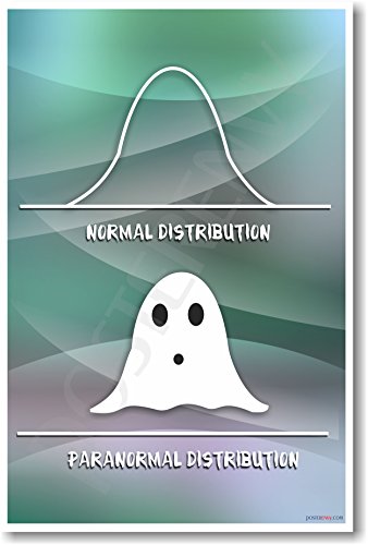 Paranormal Distribution Affiche humoristique