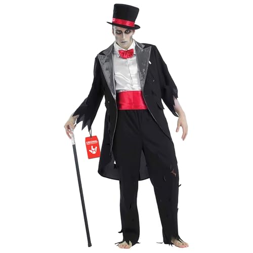 Fun Shack Deguisement Marie Zombie Homme, Costume Zombie Hal