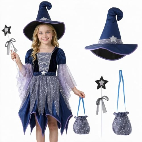 Générique Deguisement Halloween Enfant Fille 4 Ans Déguiseme