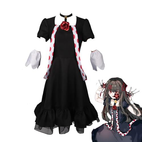 Jilija Costume de Tokyo Ghoul pour cosplay, Halloween, carna