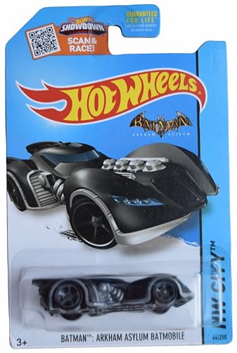 Hot Wheels Batman Arkham Asylum Batmobile, HW City 64/250