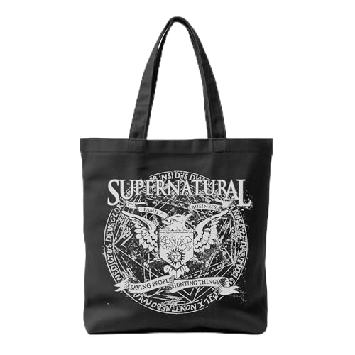 Elbenwald Sac en jute - Motifs comme Supernatural, Spider-Ma