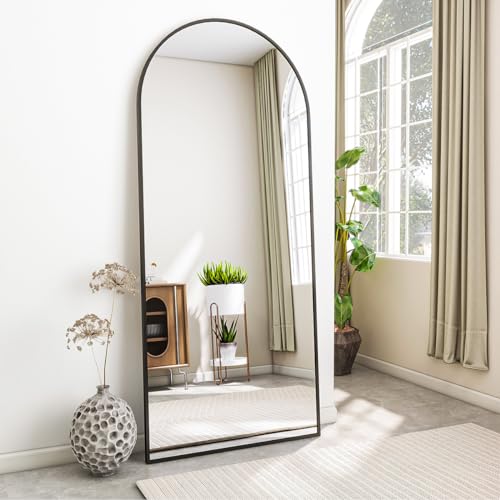 Koonmi Miroir sur Pied avec Dessus bombé, 165 x 60 cm, Miroi