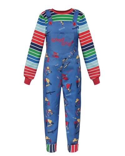 Koongso Costume Chucky pour adulte - Ensemble de jeu de rôle