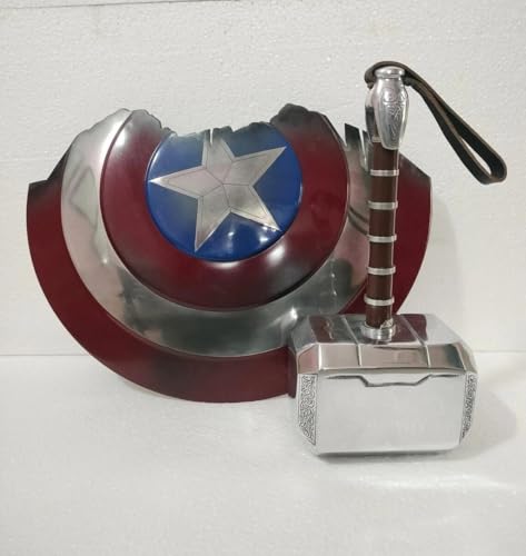 Captan America Bouclier brisé avec marteau de Thor - Accesso