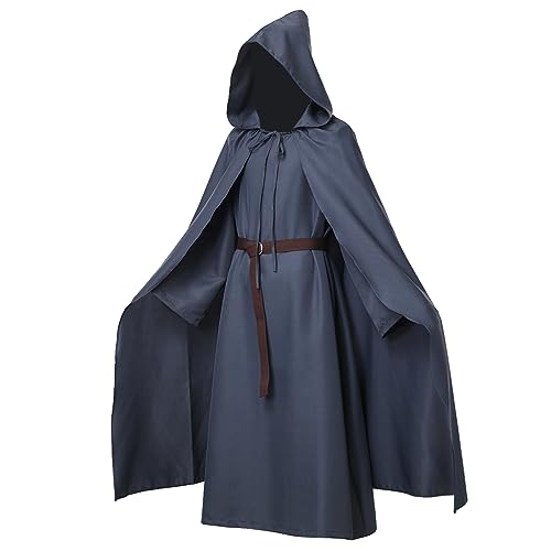 Tunique païenne Friar médiévale Cosplay Capes Costume de che