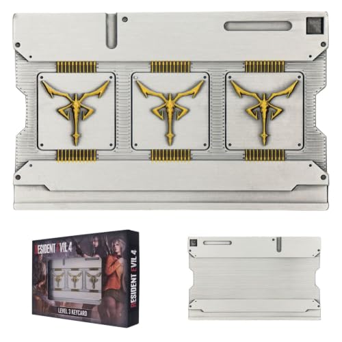 FaNaTtik Resident Evil 4 - Réplique de carte de niveau 3 édi
