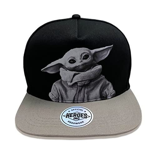 Star Wars The Mandalorian The Child Snapback Cap Black/Grey