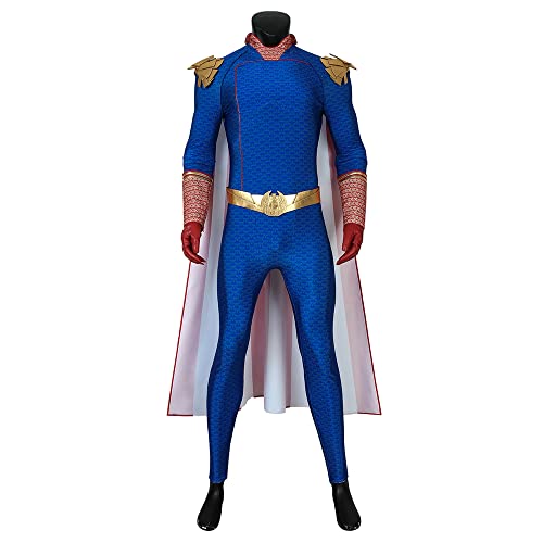 COSUNION Costume de Homelander pour homme avec cape, combina