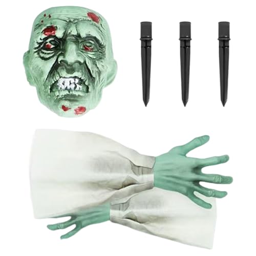 Décoration squelette dHalloween, 3 pièces réalistes, idéal p