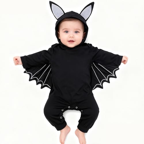 Hifot Deguisement Chauve Souris Bebe Déguisement Halloween B