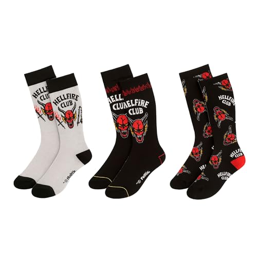 Lot 3 Chaussettes Stranger Things