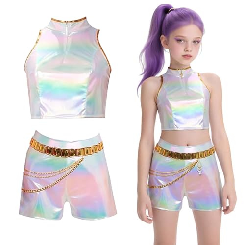 Hojalis Cosplay Deguisement, 3 Pièces Kpop Demon Hunt-Ers Co