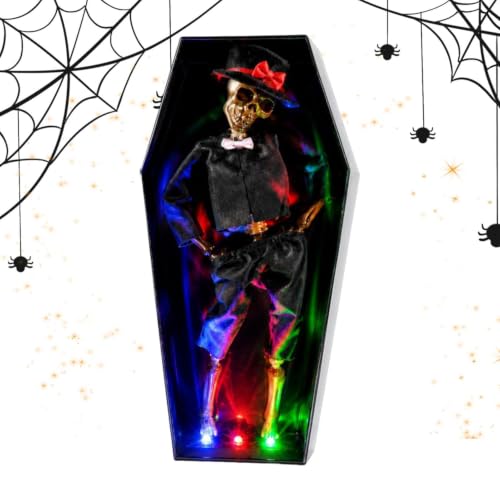 Panneau Cercueil Halloween Ornement Festif De Collection ave