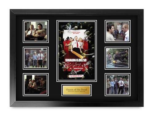 HWC Trading Shaun of the Dead Simon Pegg Cadeaux Imprimé Sig