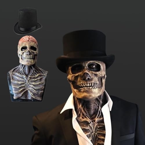 Hekasvm Masque Halloween Adulte, Deguisement Halloween Femme