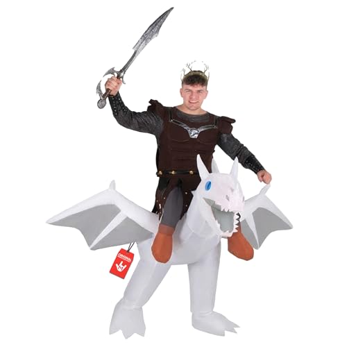 Morph Déguisement de Dragon Gonflable pour Adulte et Enfant