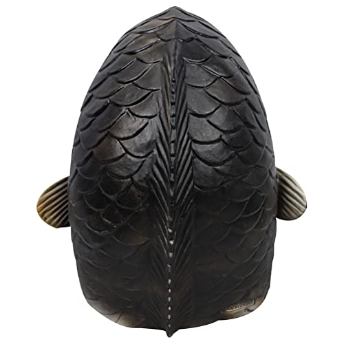 Ozgkee Tête de Poisson en Latex Couverture Faciale Couvertur