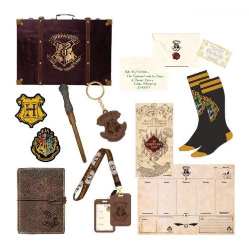Set Cadeau Collector Harry Potter Unisexe - Pack 9 pièces so