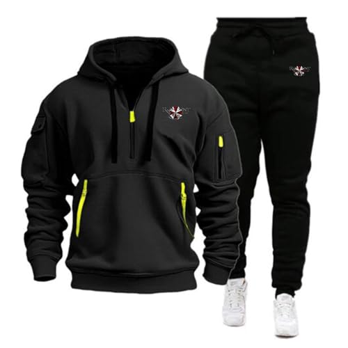 WZYRZ Survêtement 2 pièces pour homme, ensemble complet de s