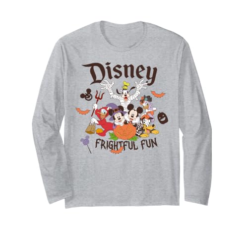 Disney Frightful Fun Halloween Manche Longue