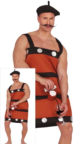FIESTAS GUIRCA | Costume Tonneau À Boire Homme Adulte - Marr