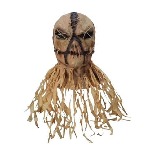 Masque épouvantail Halloween effrayant
