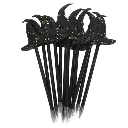 Hemobllo Lot de 12 Crayons Décoratifs en Bois Chapeaux de So